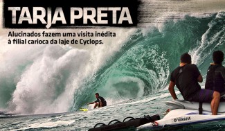 Gordo servindo de cobaia.  Foto: André Portugal