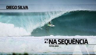Diego Silva em Puerto Escondido, México. Fotos: Bidu