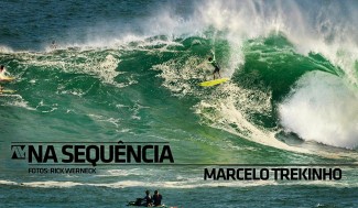 Treko na vaca mais impressionante do Dia das Mães que entrou pra história do surf carioca.  Fotos: Rick Werneck