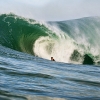 Quando alguém faz menção a um triângulo, ao descrever uma onda, é a esse momento que eles se referem. O bodyboarder Leo Leite numa pintura cubista em movimento, na Laje do Castelinho. Foto: Henrique Pinguim Quando alguém faz menção a um triângulo, ao descrever uma onda, é a esse momento que eles se referem. O bodyboarder Leo Leite numa pintura cubista em movimento, na Laje do Castelinho. Foto: Henrique Pinguim