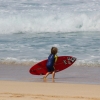 Aqui é desde cedo...surf!!!