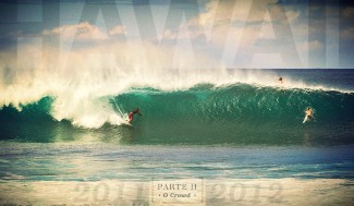 "Stephan Figueiredo, em sua 13ª temporada no Hawaii, é um conhecedor nato dos tubos. Neste dia, Rocky Point parecia Pipeline. Os tubos estavam largos!" – Marcio Luiz Foto: Anelise Assumpção