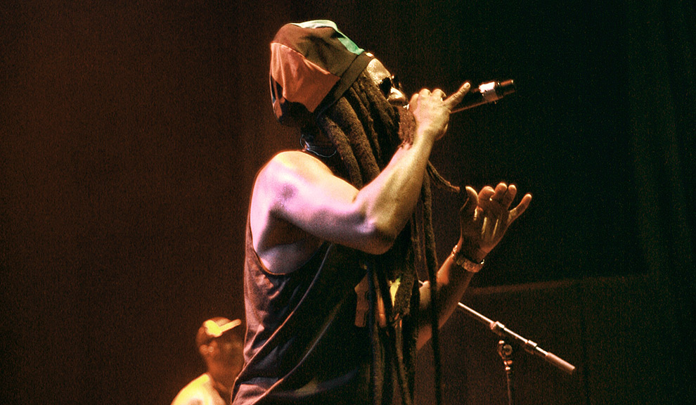 David Hinds, do Steel Pulse, na Fundição Progresso. Foto: Luiz Gaspar