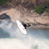 Biel Garcia com o visual da Pedra do Pontal ao fundo. Foto: Luiz Blanco