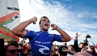 O campeão Julian Wilson. Foto: ASP O campeão Julian Wilson. Foto: ASP