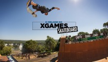 O melhor das modalidades Vert, Big Air, Skateboard Park e Street League do X Games Foz do Iguaçu. Nesta: Sandro Dias, Christ Air. Foto: Bryce Kanights/ESPN