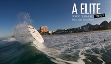 Não é novidade que as ondas têm estado fracas no Rio de Janeiro. Porém, se tratando de alguns dos melhores surfistas do mundo, você ficaria espantado com o que pontuais sessões aqui e ali rendem. Nesta: Taj Burrow compondo de forma brilhante um visual familiar para muitos surfistas cariocas. Foto: Marcio Luiz