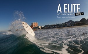 Não é novidade que as ondas têm estado fracas no Rio de Janeiro. Porém, se tratando de alguns dos melhores surfistas do mundo, você ficaria espantado com o que pontuais sessões aqui e ali rendem. Nesta: Taj Burrow compondo de forma brilhante um visual familiar para muitos surfistas cariocas. Foto: Marcio Luiz