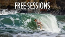 A primeira etapa do Campeonato Mundial de Skimboard aconteceu na praia da Sununga, em Ubatuba. Veja o que rolou de melhor nas free sessions durante a janela. Na capa, Blair Conklin em um in n' out monstrando porque terminou o ano de 2012 em 2º no mundial com 17 anos. Foto: Andre Magarao