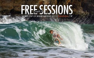 A primeira etapa do Campeonato Mundial de Skimboard aconteceu na praia da Sununga, em Ubatuba. Veja o que rolou de melhor nas free sessions durante a janela. Na capa, Blair Conklin em um in n' out monstrando porque terminou o ano de 2012 em 2º no mundial com 17 anos. Foto: Andre Magarao