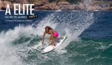 Você já viu o que rendeu a performance dos tops da elite mundial no freesurf de ontem, dia 7 de maio. O que você ainda não viu, foi a performance das meninas que marcaram presença nas ondas do Postinho durante aquele longo dia de altas ondas, e um nível impressionante de surf. Na Parte II da série A Elite no Rio de Janeiro: só as mulheres. Nesta: Coco Ho em alto estilo de backside. Foto: Myara