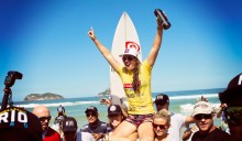 Tyler Wright, campeã do Girls Rio Pro 2013. Foto: ASP