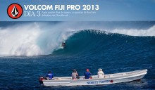 A espera valeu muito a pena. As quartas de final do Volcom Fiji Pro 2013 foram definidas em tubos perfeitos em Cloudbreak. Nesta: Kelly Slater e Cloudbreak fazendo suas respectivas mágicas. Uma combinação perigosa! Foto: Kirstin/ASP
