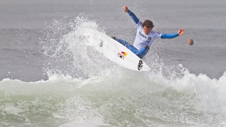 Julian mostrou todo seu arsenal aéreo durante o Hurley Pro. Foto: Divulgação/ASP