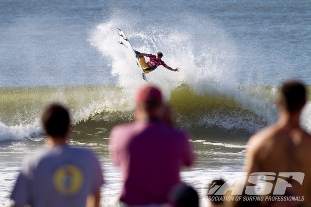 Alejo rumo a sua melhor participação no WT 2011. Foto: ASP/kirstin