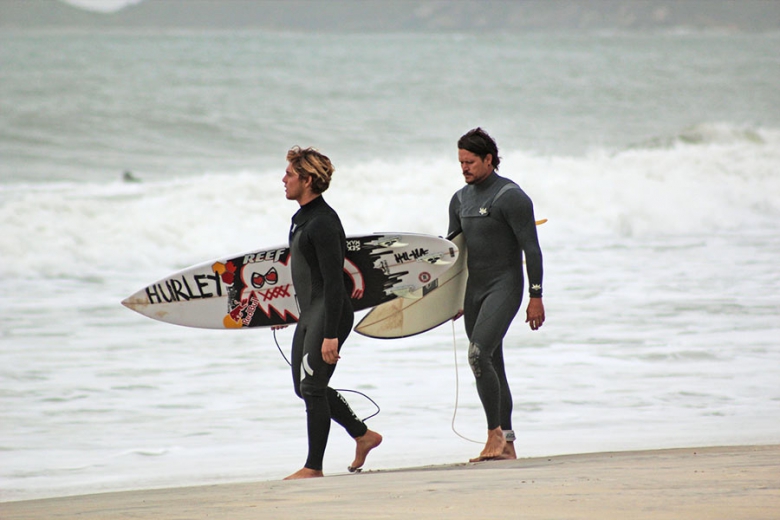 Conner Coffin e Brad Gerlach. Foto: Tiago Garcia.