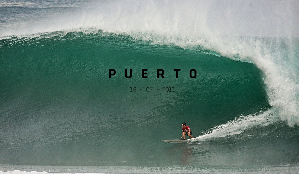 Esta onda de Adam Desposito foi, sem dúvidas, uma das maiores do dia do campeonato Coco Nogales Mexican Pipe Invitational, realizado no maior dia da temporada mexicana deste ano em Puerto Escondido. Foto: Bidu.