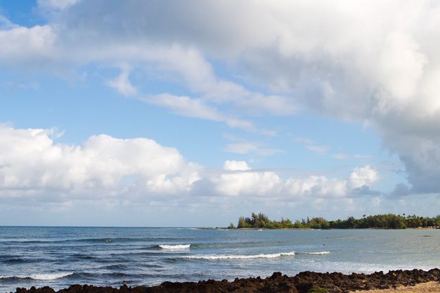 Haleiwa completamente flat neste início de temporada havaiana. Foto: Kirstin / ASP