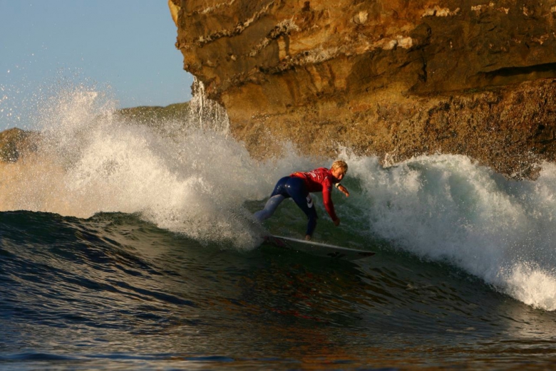 Um dos talentos mais promissores vindo de Santa Cruz nos últimos anos, Nat Young.