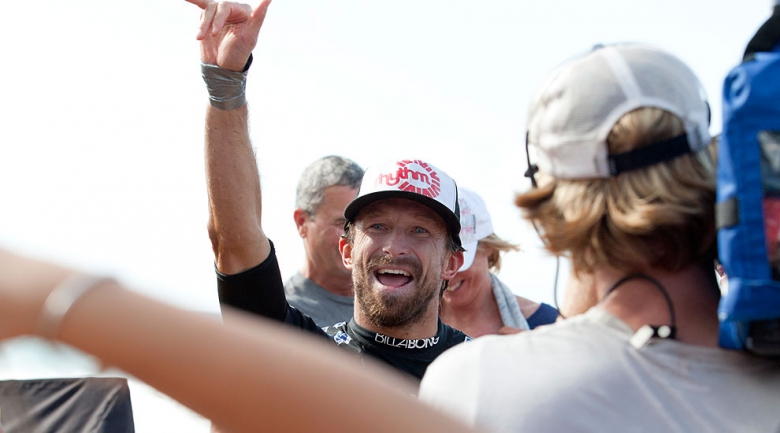 Kieren Perrow garantiu seu lugar na elite em 2012. Foto: ASP / Surfline