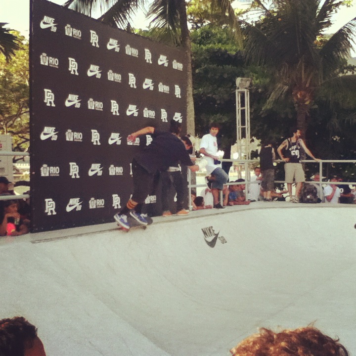 NikeSB inaugura skatepark na Lagoa. Foto: Davi Fernandes