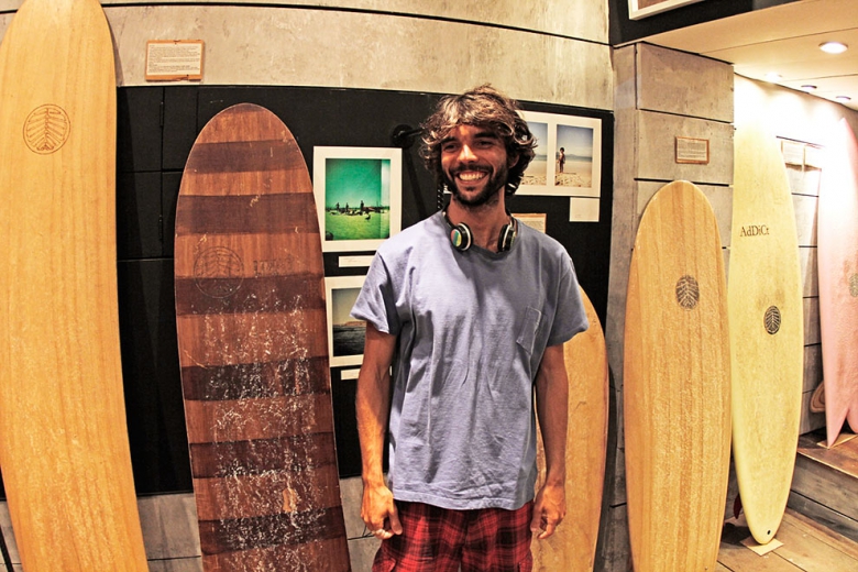 Bernardo Sodré e suas criações artesanais pela Umbê. Foto: Marcos Myara