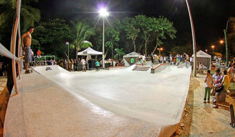 NikeSB inaugura skatepark na Lagoa. Foto: Marcos Myara/Layback