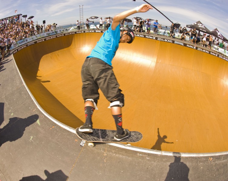 Joshua Rodriguez Backside Smith Grind.