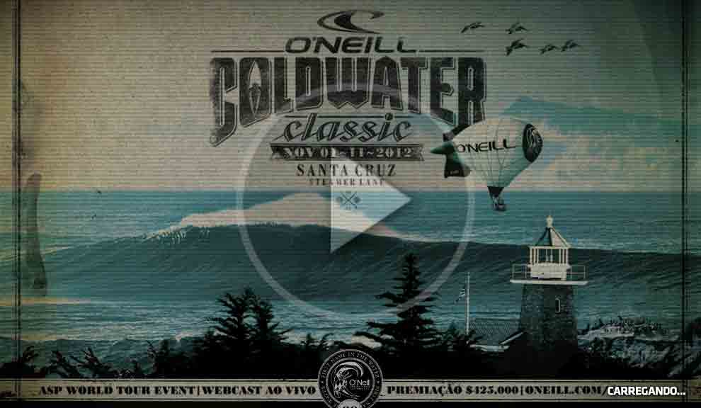O melhor das imagens de ação do último dia de O'Neill Coldwater Classic 2012.
