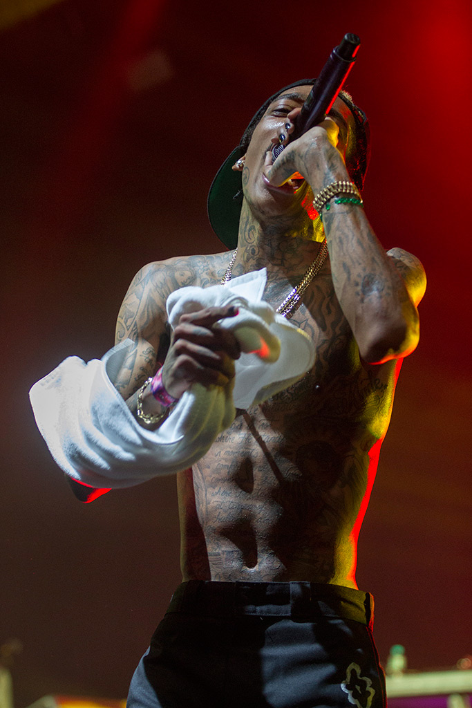 Wiz Khalifa, Fundição Progresso, 12 de janeiro de 2013. Foto: Bruno Brasil