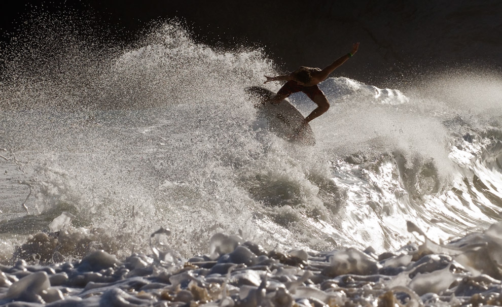 O francês Axel Cristol parece ter aprendido bem com o Brandon Sears. Foto: Andre Magarao