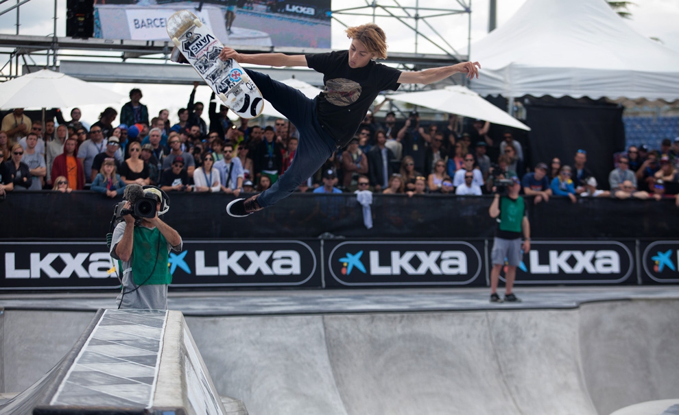 Curren Caples mostrou muita consistência e mandou bem em todas as 5 voltas da final. Foto: Bryce Kanights / ESPN Images