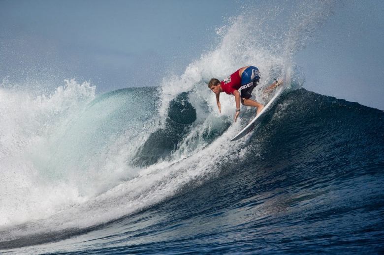 Prestwitch foi o grande vencedor com um surf impressionante de backside. Foto: Bielmann/Volcom