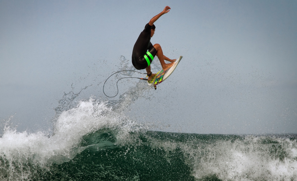 Miguel Pupo, clean style. Foto: Andre Magarao