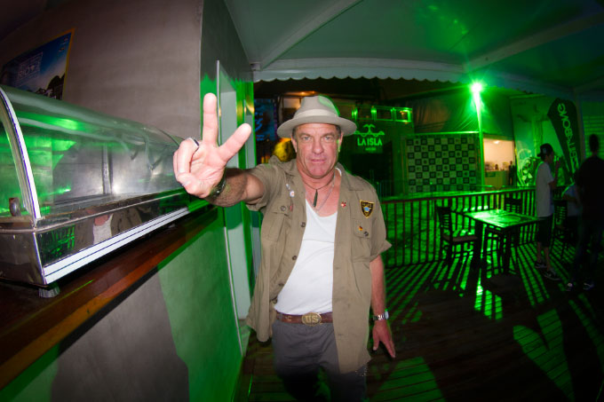 A lenda da fotografia Steve Sherman, em sua primeira visita ao Rio de Janeiro.