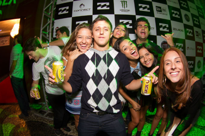 Rei do camarote por um dia.