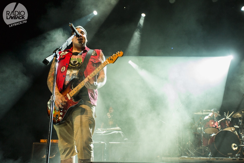 Rome Ramirez ao vivo no palco do CitiBank Hall, no Rio de Janeiro. Foto: Radio Layback