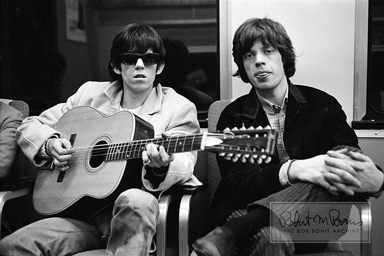 Keith Richards e Mick Jagger.