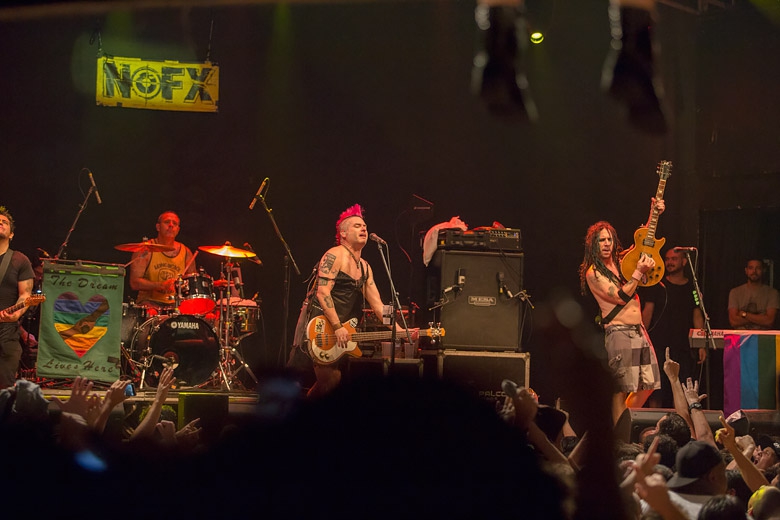 Nofx pela terceira vez no Rio de Janeiro. Foto: Radio Layback