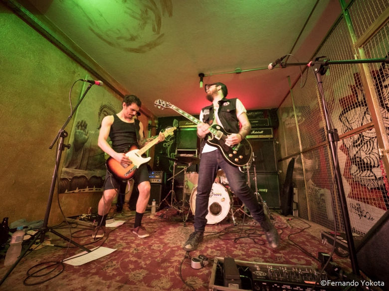 Hellhound Syndicate Ao Vivo na 1a Abraxas Skate Jam na Cavepool em SP.