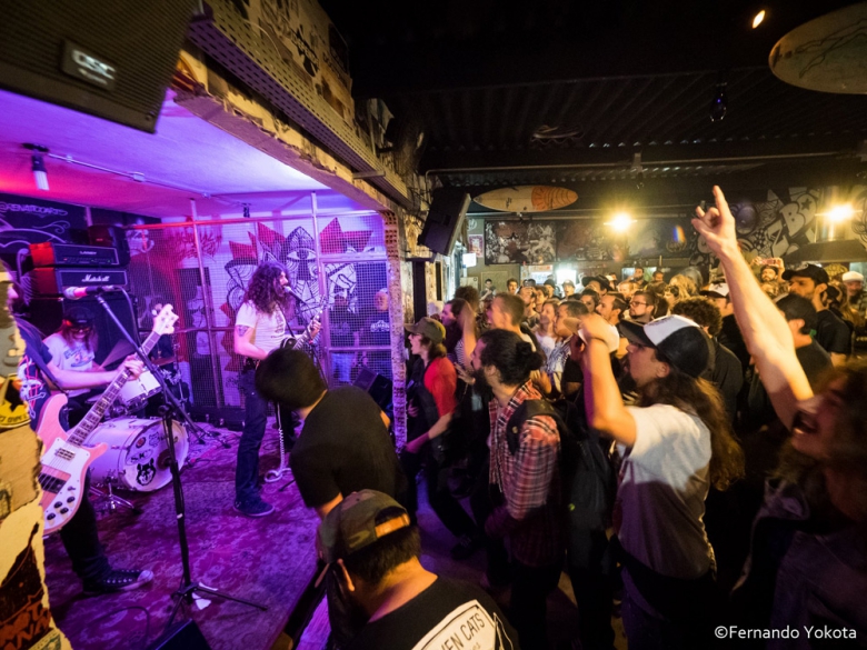 The Shrine Ao Vivo na 1a Abraxas Skate Jam na Cavepool em SP.