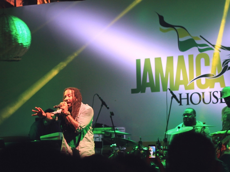 Ky-Mani Marley no dia 20 de agosto, último dia do evento. Foto: Elza Cohen