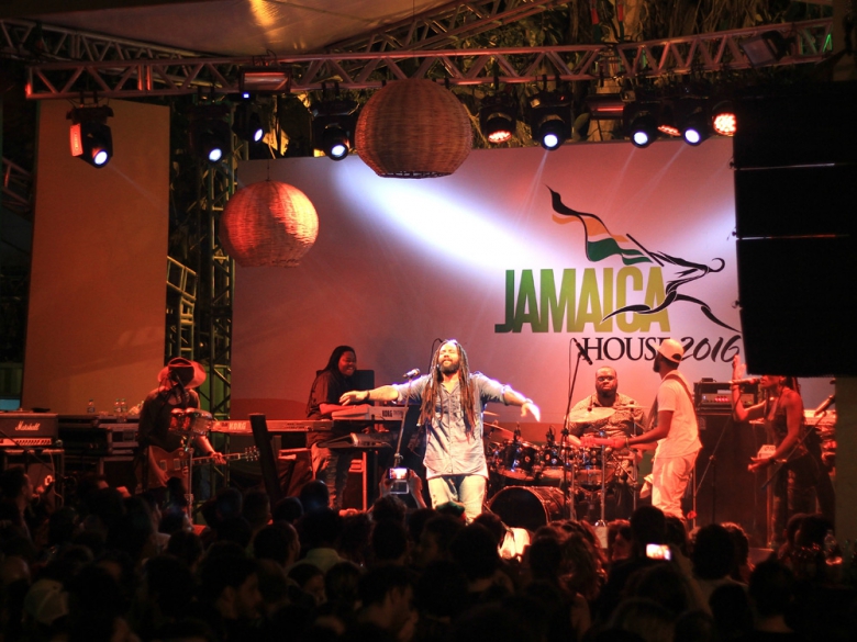Ky-Mani Marley na Jamaica House. Foto: Elza Cohen