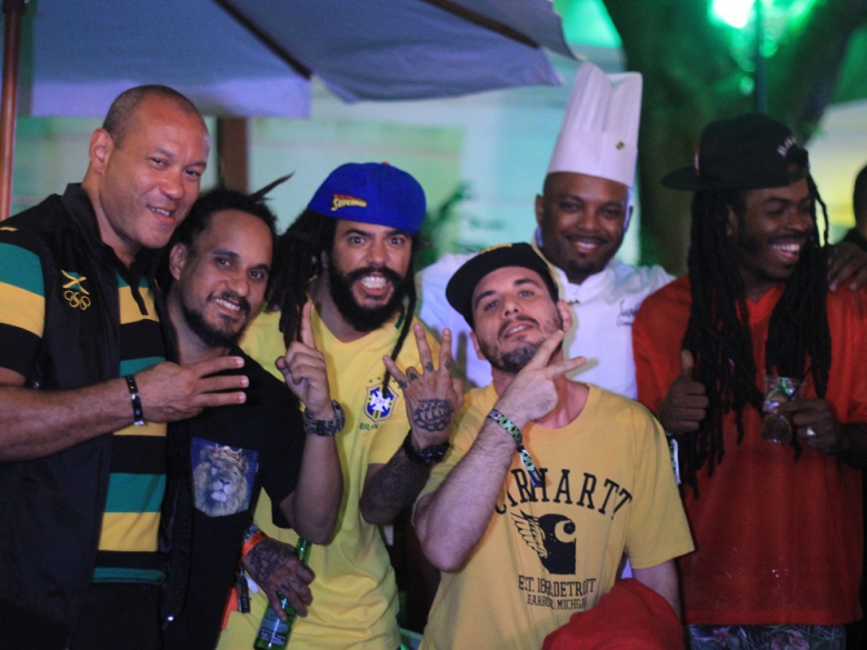 Cena carioca reunida na Jamaica House. Foto: Elza Cohen