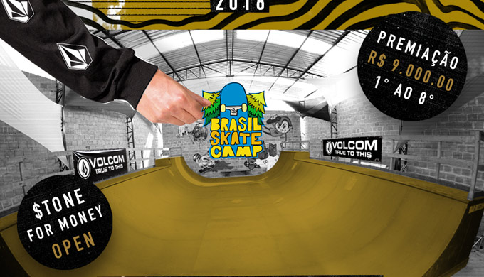 Camp Ramp Volcom Volcom Mini Ramp Pro Party no Brasil Skate Camp - LaybackLayback